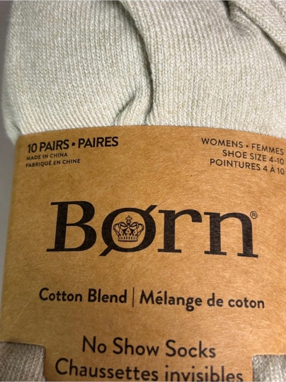 New Born Socks Women’s 10 Pair Multicolor Cotton Blend No Show Casual Active
